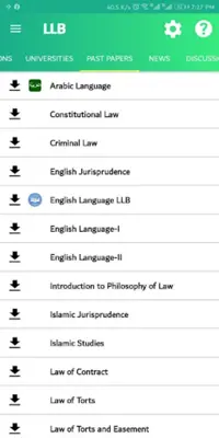 LLB Pakistan android App screenshot 0