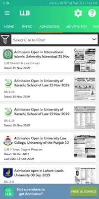 LLB Pakistan android App screenshot 6